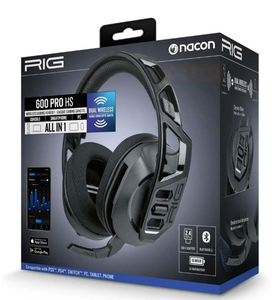 RIG 600 PRO HS אוזניות גיימינג אלחוטיות מבית NACON