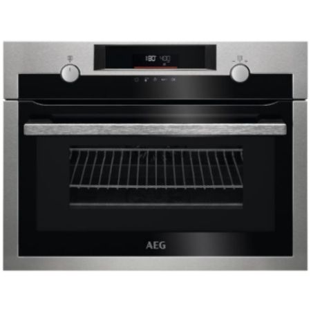 תנור בנוי משולב מיקרוגל AEG אאג דגם KME565060M