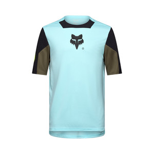 חולצת רכיבה קצרה פוקס כחול - FOX RACING DEFEND SS JERSEY ELEVATED V25