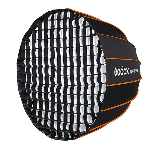 סופטבוקס עם גריד Godox QR-P70G Quick Release Parabolic Softbox