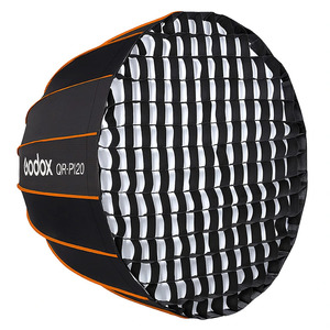 סופטבוקס עם גריד Godox QR-P120G Quick Release Parabolic Softbox