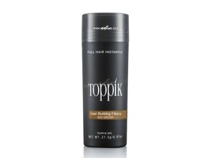 טופיק סיבי שיער 27.5 גר' צבע חום -MEDIUM BROWN - טופיק