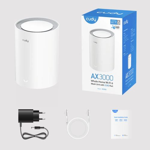 מגדיל טווח מהירות 3000 מגה CUDY M3000(1-Pack)