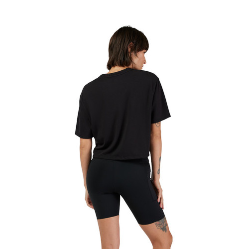 חולצת טי שירט לנשים פוקס שחור - FOX W FORMUS SS TECH TEE V25