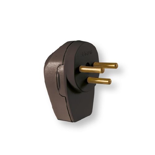 תקע צד *שחור* 3 פינים 16A תקני