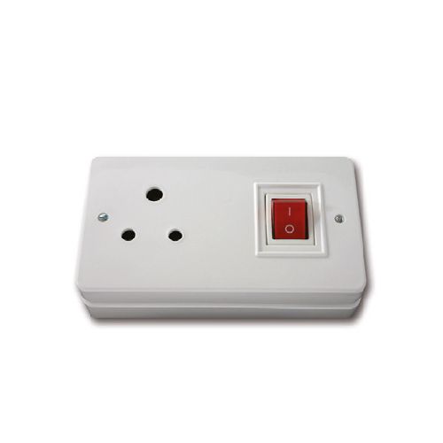 מפסק 2 פול עם שקע למזגן עה