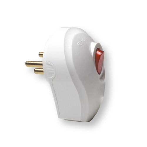 תקע צד 3 פינים + מפסק 16A