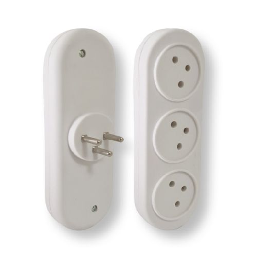 מפצל 3-T *** אנכי *** תקן 16A