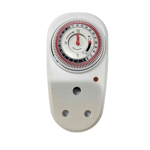 שעון 24 שעות תקע שקע למזגן כולל מחוג 