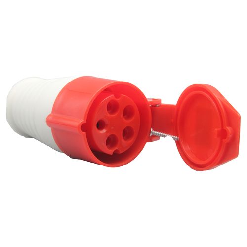 שקע נייד 5X16A מוגן P-215 -220-415V IP-44