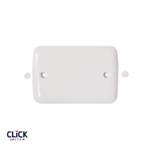 מכסה אטום 3 מודול לקופסא בקיר לבן FETAYA CLICK