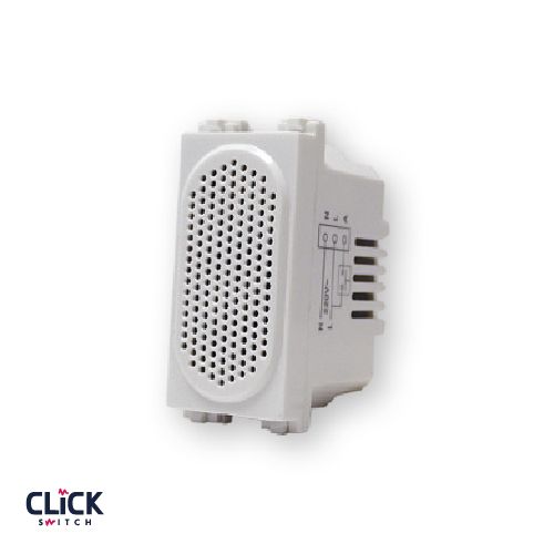 פעמון 250V/16A לבן 1 מודול FETAYA CLICK