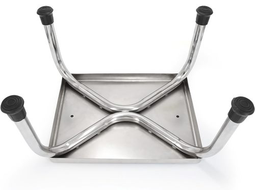 שרפרף נירוסטה - דרגש גובה 16 סמ - עולם הרפואה