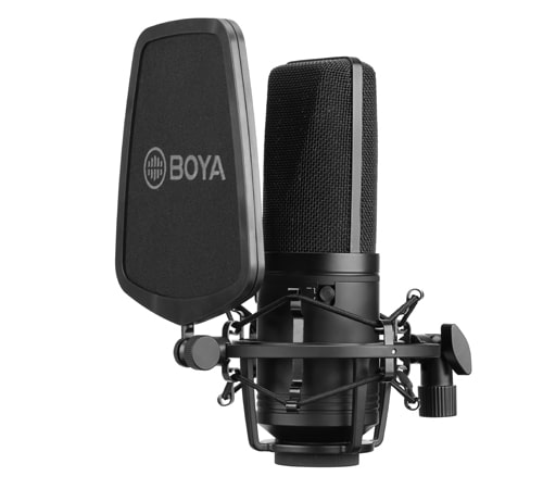 מיקרופון קונדנסר מקצועי Boya BY-M1000