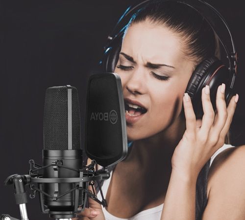 מיקרופון קונדנסר מקצועי Boya BY-M1000