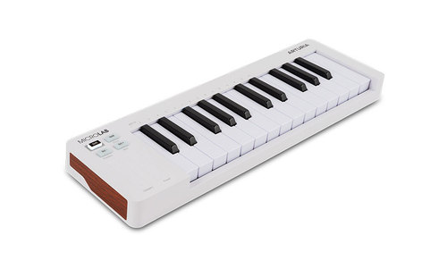 מקלדת שליטה קומקפטית Arturia MicroLab MK3 - לבן