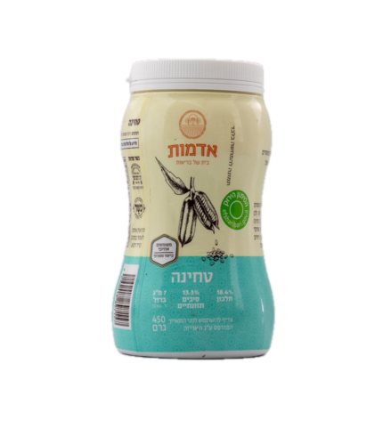טחינה לבנה אדמות 450 גרם