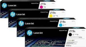 סט 4 טונרים מקוריים HP 219A W2190A/W2191A/W2192A/W2193A