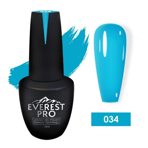 לק ג'ל אוורסט EVEREST PRO 034