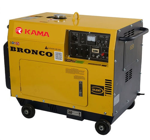 גנרטור דיזל (מושתק) 5.5KW כולל מיצב מתח AVR דגם KDE6500TN ברונקו KAMA Bronco