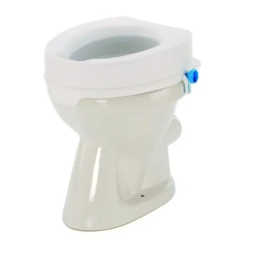 מושב הגבהה לאסלה עם חיזוקים ללא מכסה