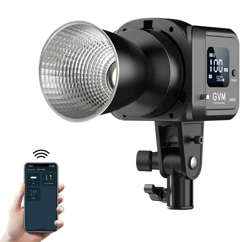 פנס לד GVM-SD80D Bi-Color 80W