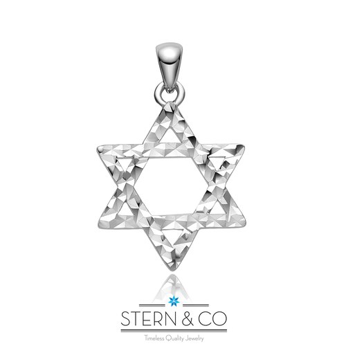 תליון מגן דוד כסף 925