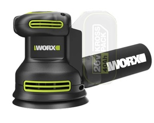 גוף מלטשת אקצנטרית "5 נטענת דגם WU657.9 מבית Worx