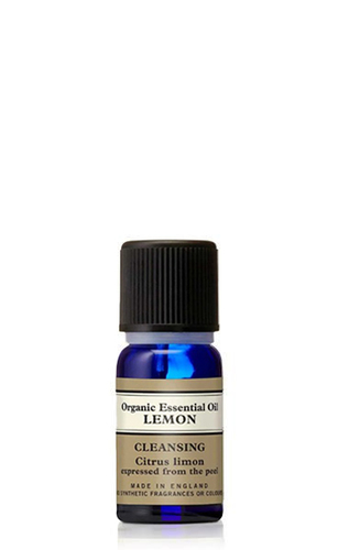 שמן אתרי לימון אורגני | Organic Lemon Essential Oil 10ml Neal's Yard