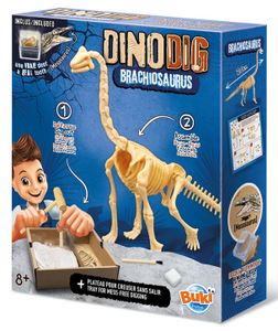 ערכת חפירות ארכיאולוגיות שלד דינוזאור - ברכיזאורוס