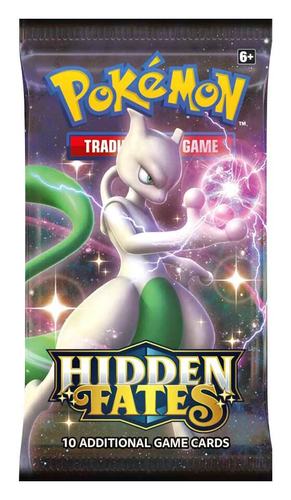 קלפי פוקימון חבילת בוסטר הידן פייטס Hidden Fates Booster Pack - Hidden Fates (HIF)