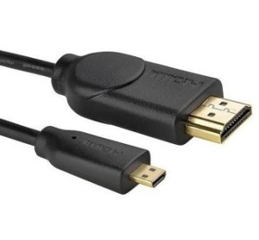 כבל HSMI ל MICRO HDMI אורך 1.8 מטר