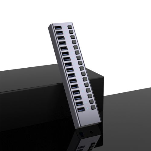 מפצל 16 חיבורים Protec DM284 USB 3.0 פרוטק