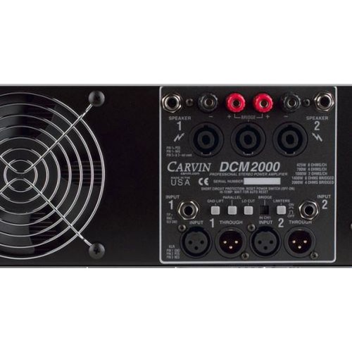 ‏מגבר/מערכת הגברה Carvin DCM2000