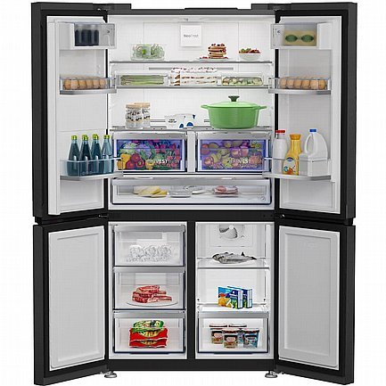 מקרר ‏מקפיא תחתון Beko GN1518XBRP ‏565 ‏ליטר בקו