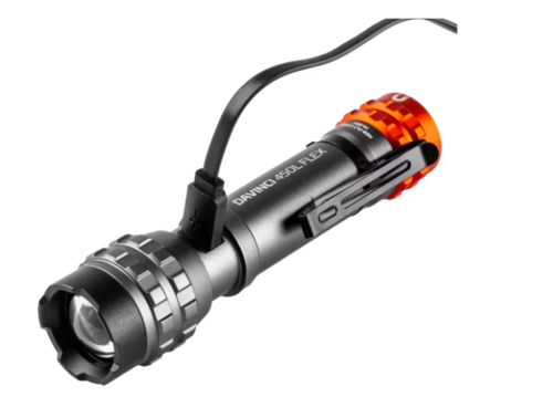פנס יד נטען לטיולי  Nebo Davinci 450 לומנס