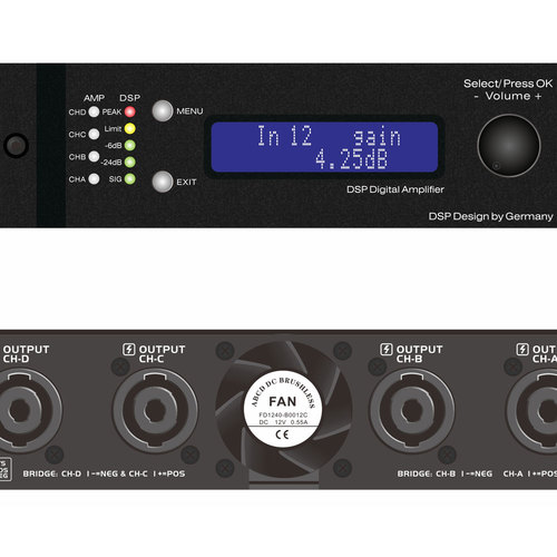 מגבר SEER T420 DSP