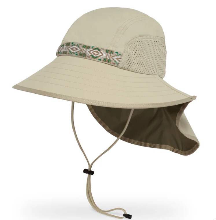 כובע רחב שוליים לטיולים Adventure Hat בז