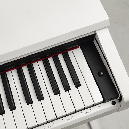 פסנתר חשמלי V03 PRO בצבע לבן PEARL RIVER