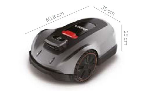 מכסחת דשא רובוטית GPS+RTK+VSLAM (דגם X3)