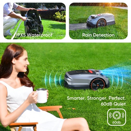 מכסחת דשא רובוטית GPS+RTK+VSLAM (דגם X3)