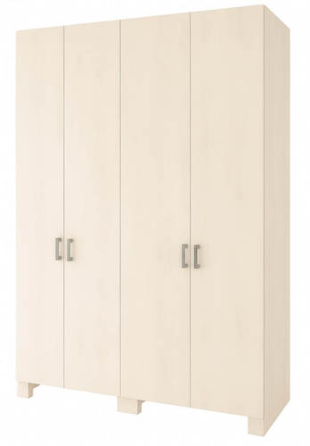 ארון בגדים 4 דלתות דגם GR-55 שמנת