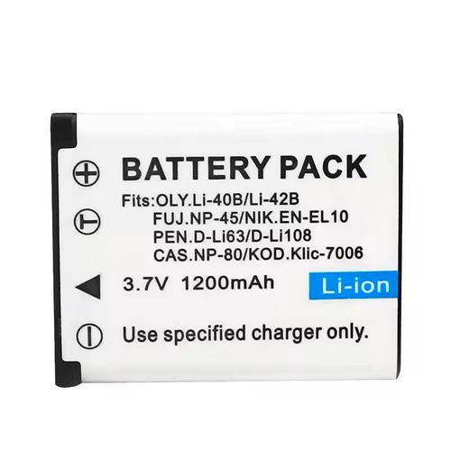 סוללה חליפית ENEL-10 NIKON 1200MAH