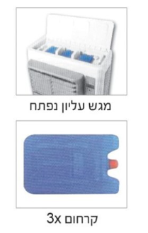 מצנן אוויר מפואר + שלט 10000 מק