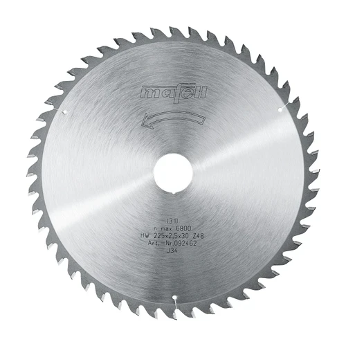 להב לחיתוך עדין TCT 225 x 1.8/2.5 x 48 mm, 48 - מאפל MAFELL