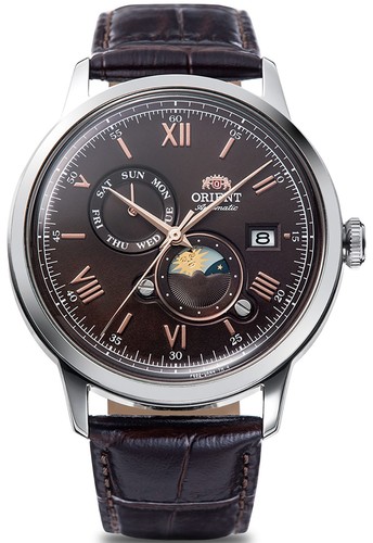 Orient RA-AK0804Y30B 41.5MM BAMBINO Version9 Sun & Moon