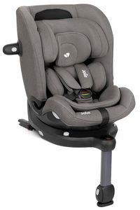 כסא בטיחות מסתובב משולב בוסטר i-Pivot Grow עם הגנת ראש וצד מתרחבת עם הגדילה - אפור Thunder