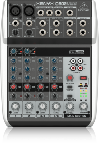 ‏מיקסר Behringer XENYX Q802USB