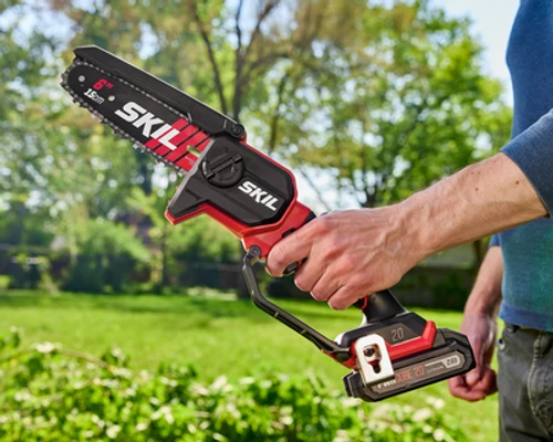 גוף מיני מסור שרשרת חשמלי נטען Brushless להב 