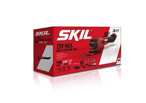 גוף מולטיטול נטען (רב כלי) 20V עם סט אביזרים + מתנה סוללה 2.0Ah + מטען - סקיל SKIL